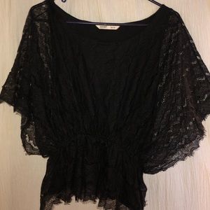 Black Lace Top